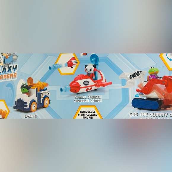 New Ryan's World Galaxy Explorers Asteroid Blaster Exclusive box Playset - Picture 5 of 7